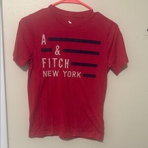 Abercrombie Kids Red Graphic Tee